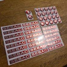 Afbeelding in Gallery-weergave laden, SEBAC Stickers Gilera Runner VXR Fork
