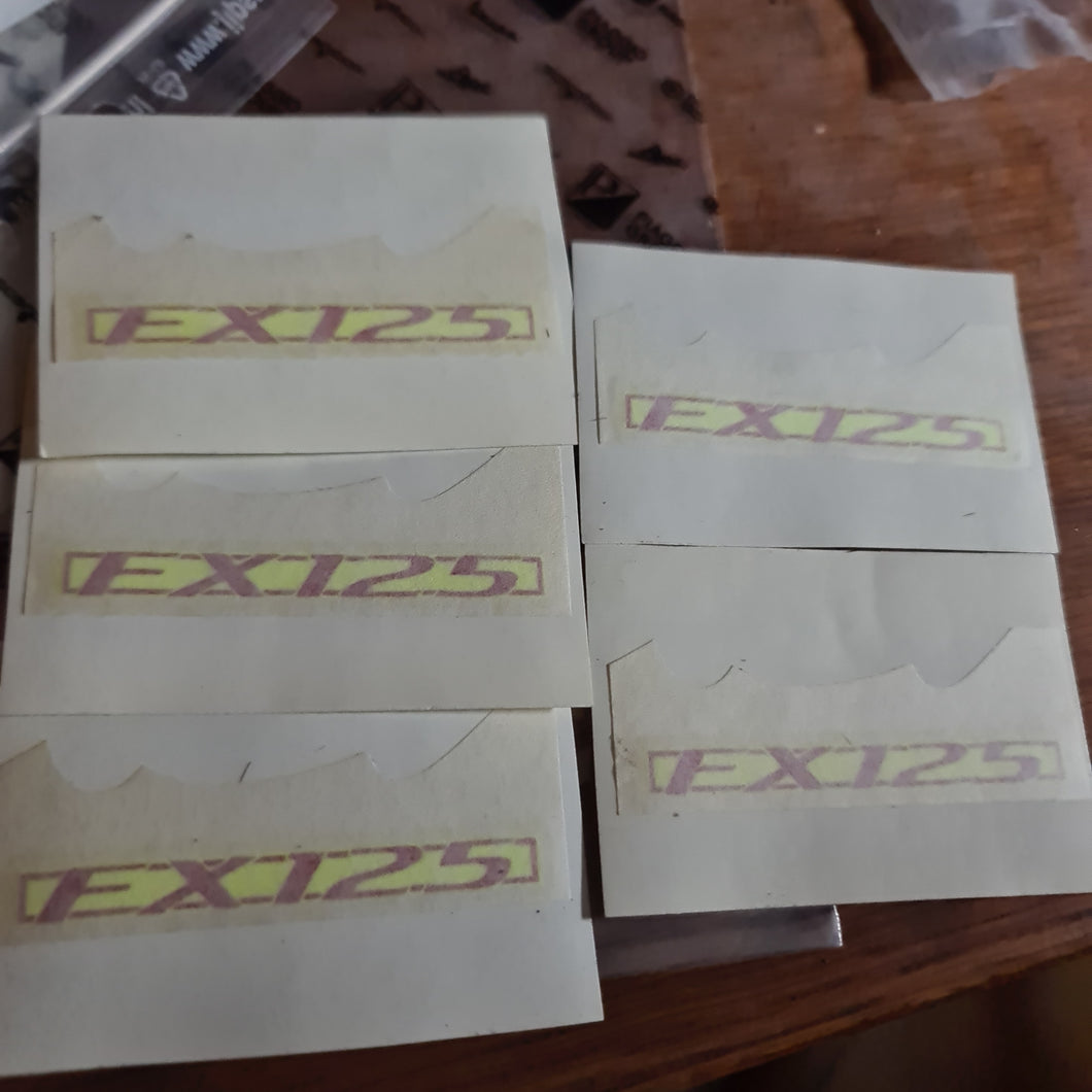'FX 125' Stickers Gilera Runner 125 180cc